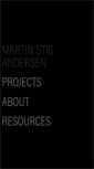 Mobile Screenshot of martinstigandersen.dk